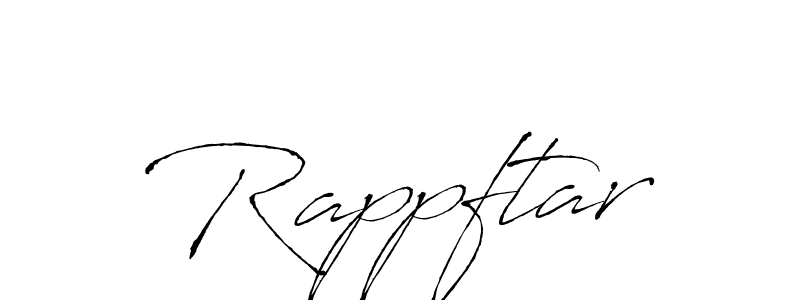 Antro_Vectra is a professional signature style that is perfect for those who want to add a touch of class to their signature. It is also a great choice for those who want to make their signature more unique. Get Rappftar name to fancy signature for free. Rappftar signature style 6 images and pictures png