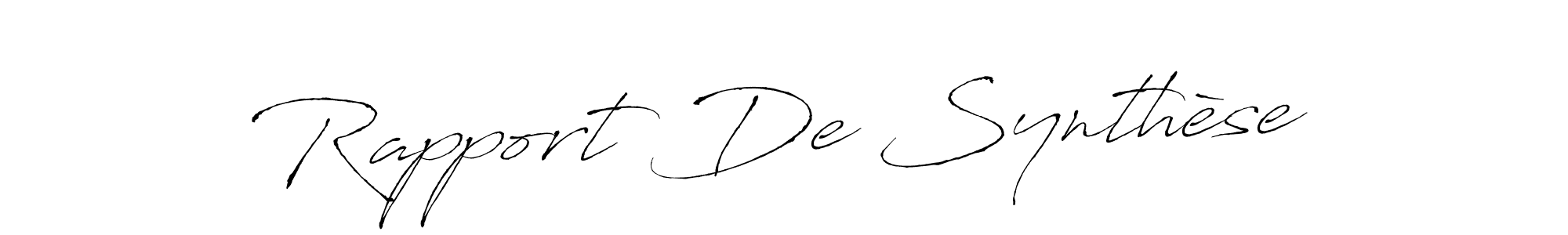 You should practise on your own different ways (Antro_Vectra) to write your name (Rapport De Synthèse) in signature. don't let someone else do it for you. Rapport De Synthèse signature style 6 images and pictures png