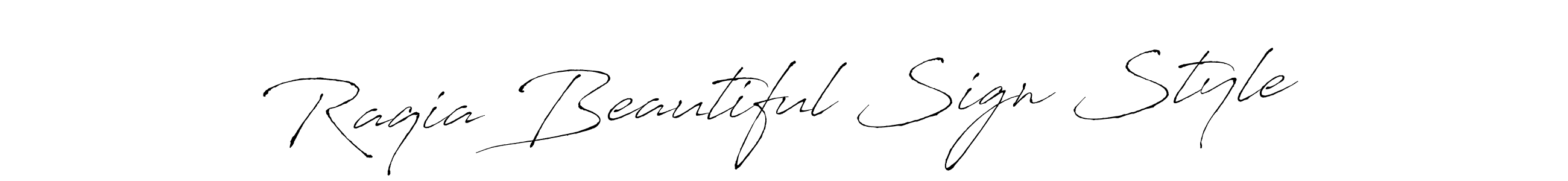 Raqia Beautiful Sign Style stylish signature style. Best Handwritten Sign (Antro_Vectra) for my name. Handwritten Signature Collection Ideas for my name Raqia Beautiful Sign Style. Raqia Beautiful Sign Style signature style 6 images and pictures png