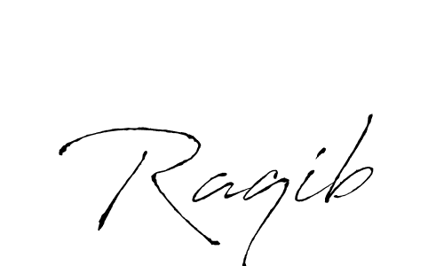 Design your own signature with our free online signature maker. With this signature software, you can create a handwritten (Antro_Vectra) signature for name Raqib. Raqib signature style 6 images and pictures png