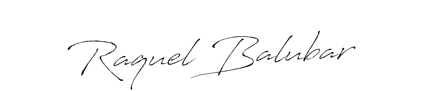 Similarly Antro_Vectra is the best handwritten signature design. Signature creator online .You can use it as an online autograph creator for name Raquel Balubar. Raquel Balubar signature style 6 images and pictures png