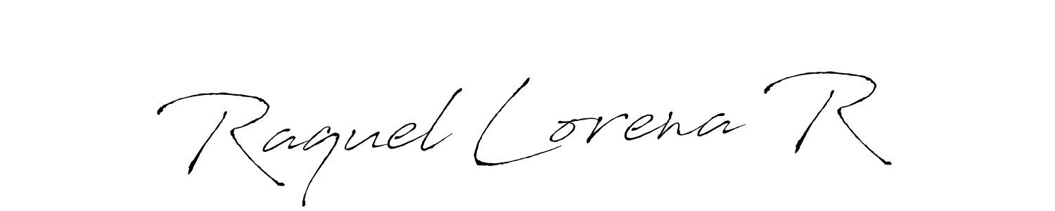 You can use this online signature creator to create a handwritten signature for the name Raquel Lorena R. This is the best online autograph maker. Raquel Lorena R signature style 6 images and pictures png