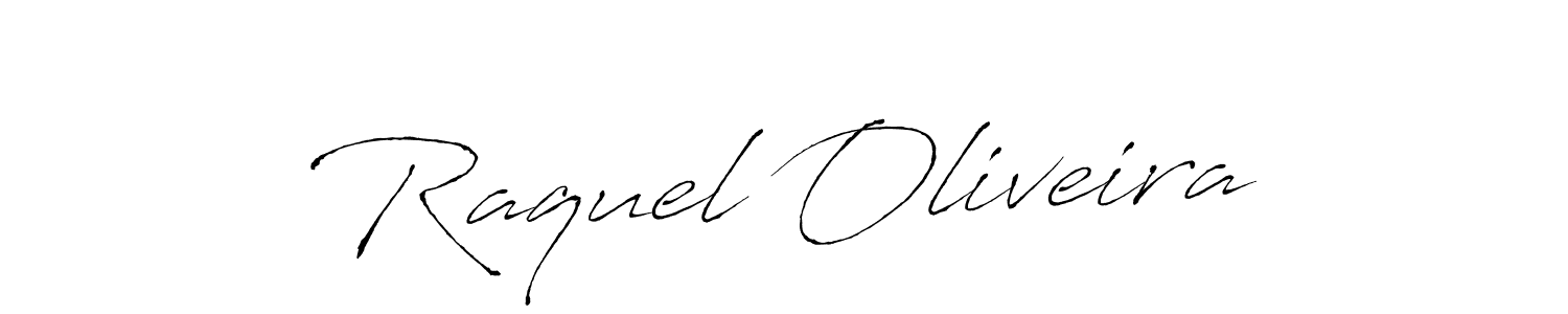 Design your own signature with our free online signature maker. With this signature software, you can create a handwritten (Antro_Vectra) signature for name Raquel Oliveira. Raquel Oliveira signature style 6 images and pictures png