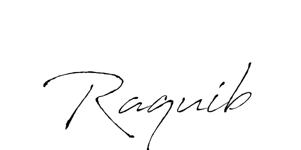 How to make Raquib signature? Antro_Vectra is a professional autograph style. Create handwritten signature for Raquib name. Raquib signature style 6 images and pictures png