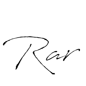 How to Draw Rar signature style? Antro_Vectra is a latest design signature styles for name Rar. Rar signature style 6 images and pictures png