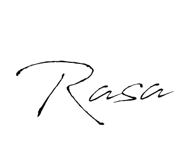 Make a beautiful signature design for name Rasa. With this signature (Antro_Vectra) style, you can create a handwritten signature for free. Rasa signature style 6 images and pictures png