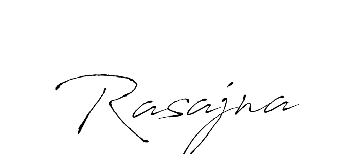 Use a signature maker to create a handwritten signature online. With this signature software, you can design (Antro_Vectra) your own signature for name Rasajna. Rasajna signature style 6 images and pictures png