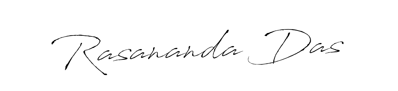 Make a beautiful signature design for name Rasananda Das. With this signature (Antro_Vectra) style, you can create a handwritten signature for free. Rasananda Das signature style 6 images and pictures png