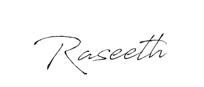 How to make Raseeth signature? Antro_Vectra is a professional autograph style. Create handwritten signature for Raseeth name. Raseeth signature style 6 images and pictures png