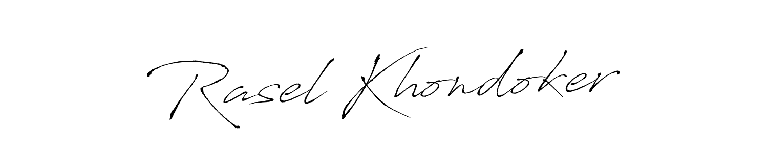 Use a signature maker to create a handwritten signature online. With this signature software, you can design (Antro_Vectra) your own signature for name Rasel Khondoker. Rasel Khondoker signature style 6 images and pictures png