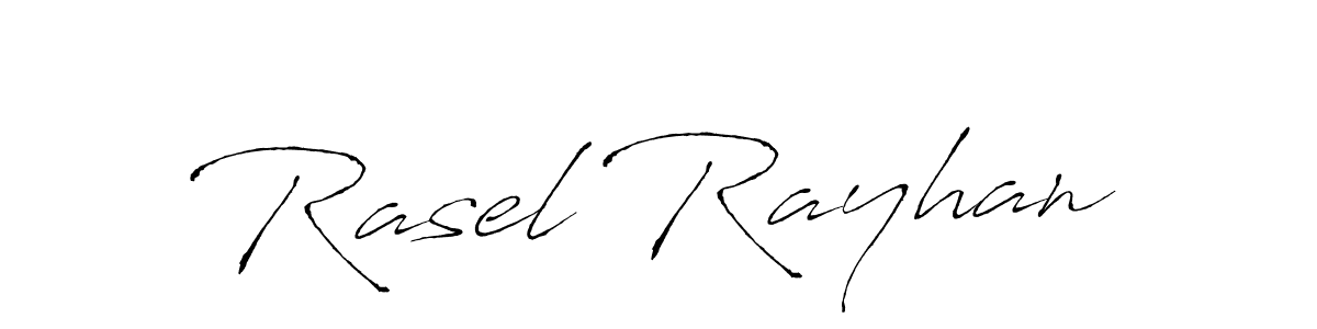 Antro_Vectra is a professional signature style that is perfect for those who want to add a touch of class to their signature. It is also a great choice for those who want to make their signature more unique. Get Rasel Rayhan name to fancy signature for free. Rasel Rayhan signature style 6 images and pictures png