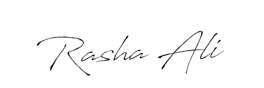 Create a beautiful signature design for name Rasha Ali. With this signature (Antro_Vectra) fonts, you can make a handwritten signature for free. Rasha Ali signature style 6 images and pictures png