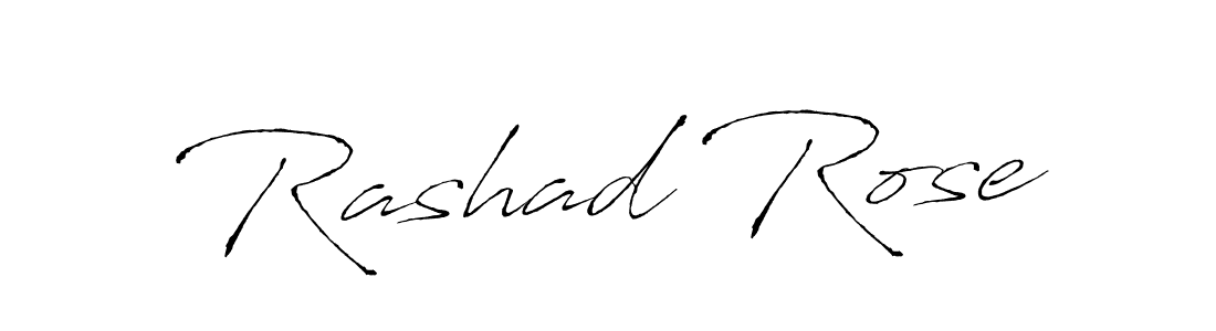 Make a beautiful signature design for name Rashad Rose. Use this online signature maker to create a handwritten signature for free. Rashad Rose signature style 6 images and pictures png
