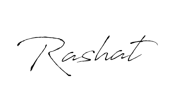 How to make Rashat name signature. Use Antro_Vectra style for creating short signs online. This is the latest handwritten sign. Rashat signature style 6 images and pictures png