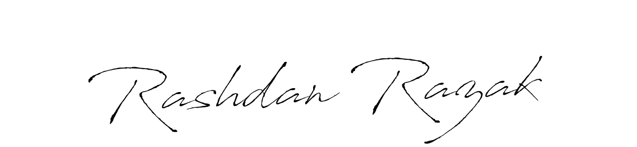 Also we have Rashdan Razak name is the best signature style. Create professional handwritten signature collection using Antro_Vectra autograph style. Rashdan Razak signature style 6 images and pictures png