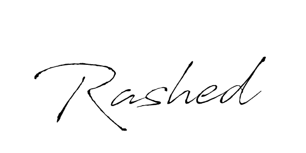 Rashed stylish signature style. Best Handwritten Sign (Antro_Vectra) for my name. Handwritten Signature Collection Ideas for my name Rashed. Rashed signature style 6 images and pictures png