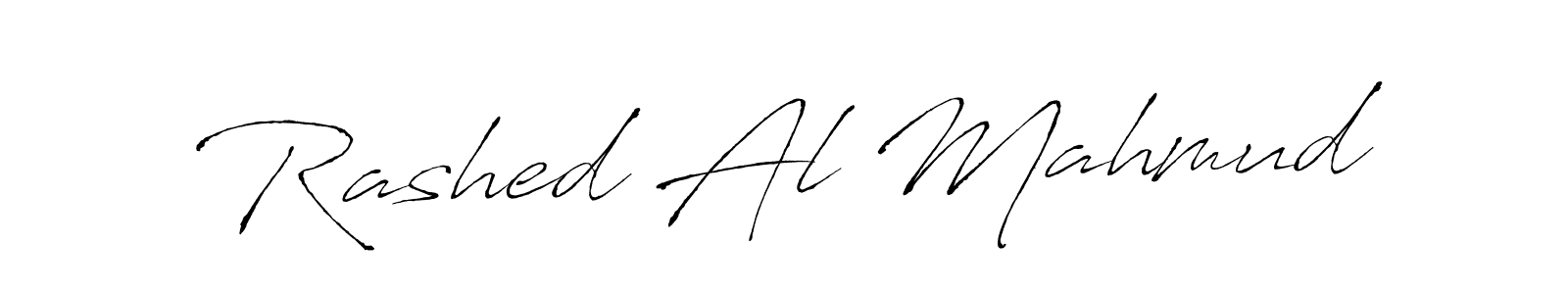 Create a beautiful signature design for name Rashed Al Mahmud. With this signature (Antro_Vectra) fonts, you can make a handwritten signature for free. Rashed Al Mahmud signature style 6 images and pictures png