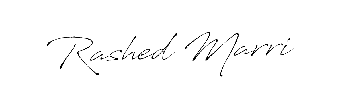 Design your own signature with our free online signature maker. With this signature software, you can create a handwritten (Antro_Vectra) signature for name Rashed Marri. Rashed Marri signature style 6 images and pictures png