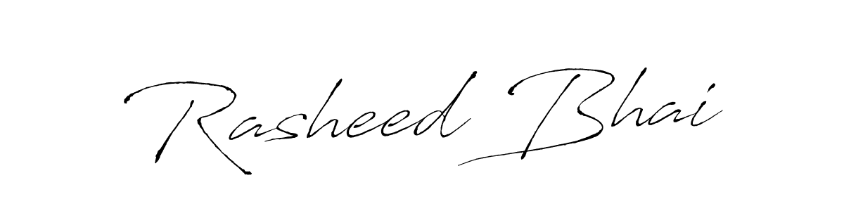 Rasheed Bhai stylish signature style. Best Handwritten Sign (Antro_Vectra) for my name. Handwritten Signature Collection Ideas for my name Rasheed Bhai. Rasheed Bhai signature style 6 images and pictures png