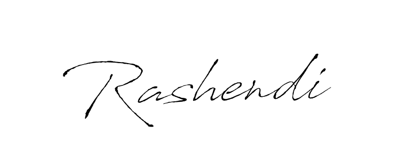 Use a signature maker to create a handwritten signature online. With this signature software, you can design (Antro_Vectra) your own signature for name Rashendi. Rashendi signature style 6 images and pictures png