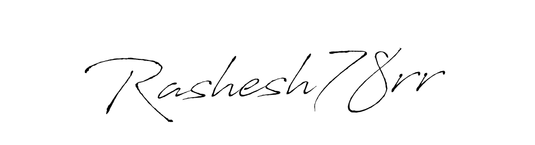 Make a beautiful signature design for name Rashesh78rr. Use this online signature maker to create a handwritten signature for free. Rashesh78rr signature style 6 images and pictures png