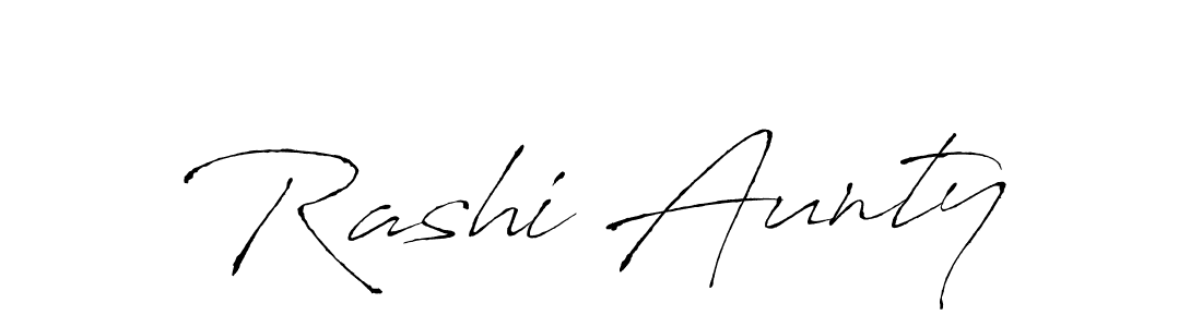 How to make Rashi Aunty signature? Antro_Vectra is a professional autograph style. Create handwritten signature for Rashi Aunty name. Rashi Aunty signature style 6 images and pictures png