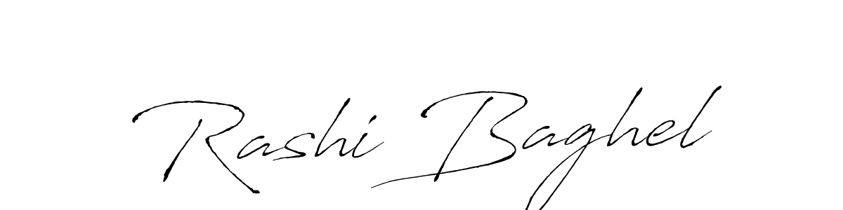 How to make Rashi Baghel name signature. Use Antro_Vectra style for creating short signs online. This is the latest handwritten sign. Rashi Baghel signature style 6 images and pictures png