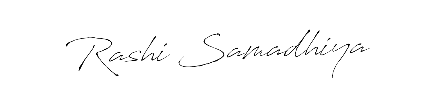 Use a signature maker to create a handwritten signature online. With this signature software, you can design (Antro_Vectra) your own signature for name Rashi Samadhiya. Rashi Samadhiya signature style 6 images and pictures png