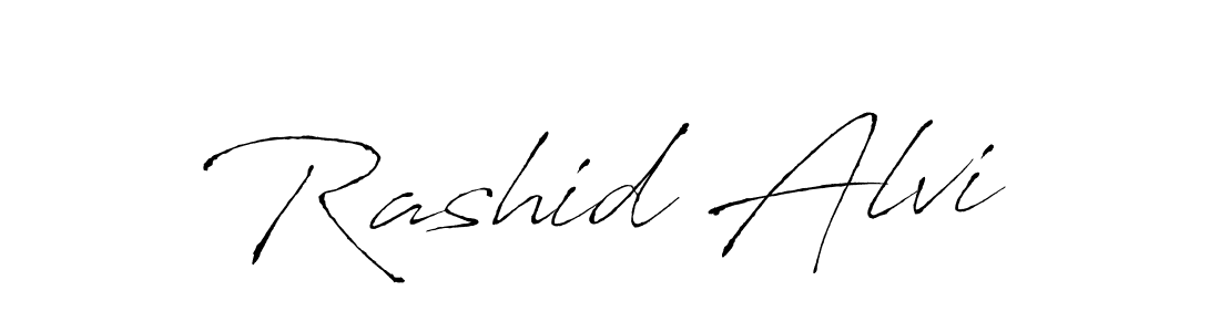 Make a beautiful signature design for name Rashid Alvi. Use this online signature maker to create a handwritten signature for free. Rashid Alvi signature style 6 images and pictures png