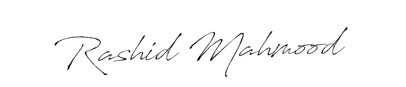 Antro_Vectra is a professional signature style that is perfect for those who want to add a touch of class to their signature. It is also a great choice for those who want to make their signature more unique. Get Rashid Mahmood name to fancy signature for free. Rashid Mahmood signature style 6 images and pictures png