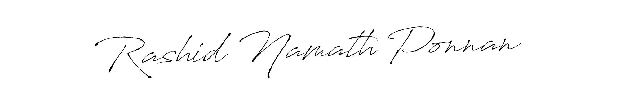 How to Draw Rashid Namath Ponnan signature style? Antro_Vectra is a latest design signature styles for name Rashid Namath Ponnan. Rashid Namath Ponnan signature style 6 images and pictures png