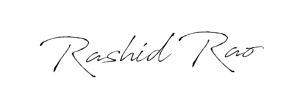 It looks lik you need a new signature style for name Rashid Rao. Design unique handwritten (Antro_Vectra) signature with our free signature maker in just a few clicks. Rashid Rao signature style 6 images and pictures png