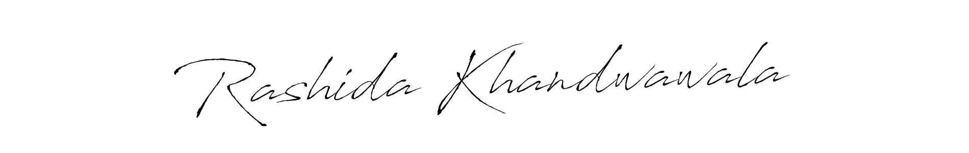 This is the best signature style for the Rashida Khandwawala name. Also you like these signature font (Antro_Vectra). Mix name signature. Rashida Khandwawala signature style 6 images and pictures png