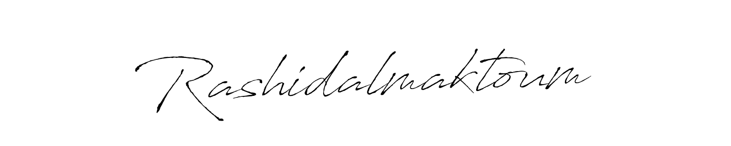 The best way (Antro_Vectra) to make a short signature is to pick only two or three words in your name. The name Rashidalmaktoum include a total of six letters. For converting this name. Rashidalmaktoum signature style 6 images and pictures png