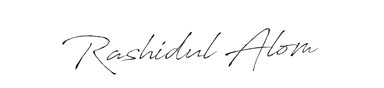 How to Draw Rashidul Alom signature style? Antro_Vectra is a latest design signature styles for name Rashidul Alom. Rashidul Alom signature style 6 images and pictures png