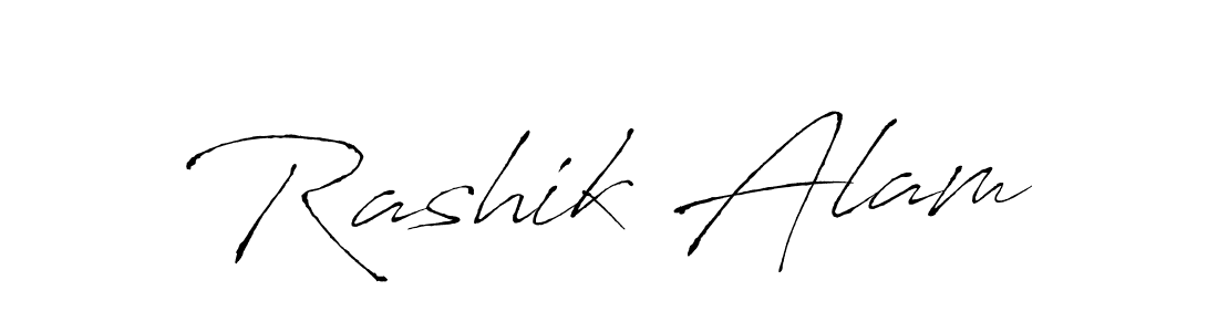 Make a short Rashik Alam signature style. Manage your documents anywhere anytime using Antro_Vectra. Create and add eSignatures, submit forms, share and send files easily. Rashik Alam signature style 6 images and pictures png