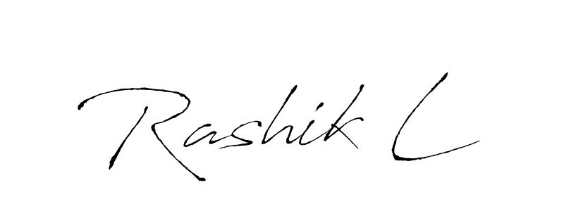 Once you've used our free online signature maker to create your best signature Antro_Vectra style, it's time to enjoy all of the benefits that Rashik L name signing documents. Rashik L signature style 6 images and pictures png