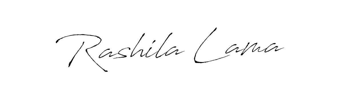 The best way (Antro_Vectra) to make a short signature is to pick only two or three words in your name. The name Rashila Lama include a total of six letters. For converting this name. Rashila Lama signature style 6 images and pictures png