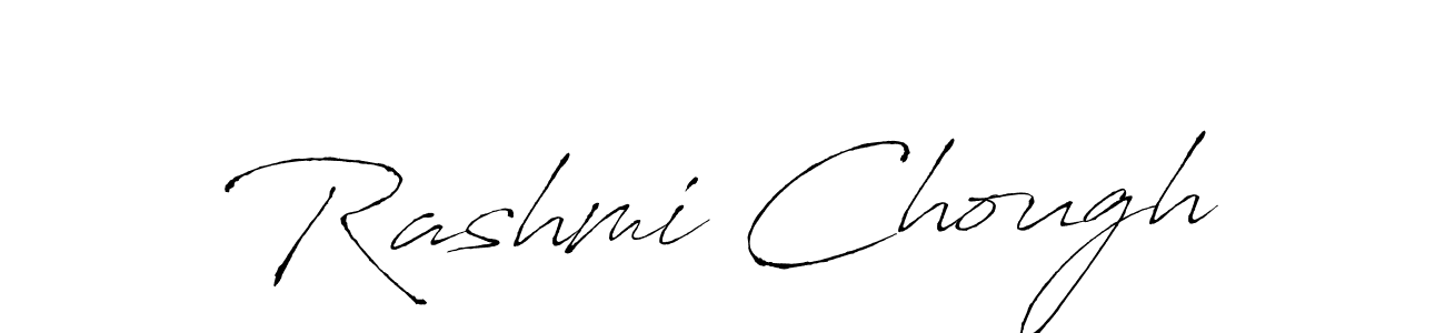 Design your own signature with our free online signature maker. With this signature software, you can create a handwritten (Antro_Vectra) signature for name Rashmi Chough. Rashmi Chough signature style 6 images and pictures png