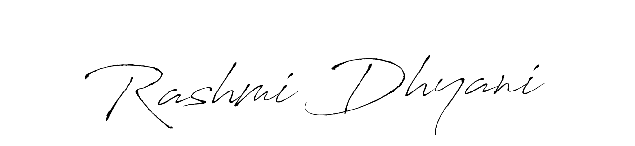 Also You can easily find your signature by using the search form. We will create Rashmi Dhyani name handwritten signature images for you free of cost using Antro_Vectra sign style. Rashmi Dhyani signature style 6 images and pictures png