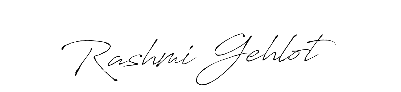 Use a signature maker to create a handwritten signature online. With this signature software, you can design (Antro_Vectra) your own signature for name Rashmi Gehlot. Rashmi Gehlot signature style 6 images and pictures png