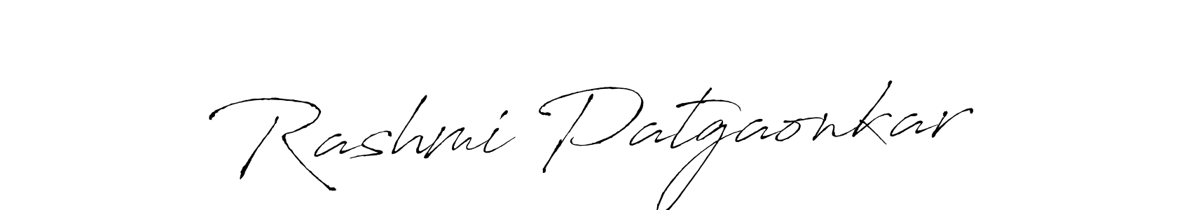 Also You can easily find your signature by using the search form. We will create Rashmi Patgaonkar name handwritten signature images for you free of cost using Antro_Vectra sign style. Rashmi Patgaonkar signature style 6 images and pictures png