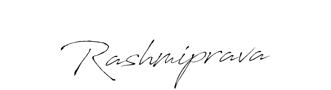 How to make Rashmiprava name signature. Use Antro_Vectra style for creating short signs online. This is the latest handwritten sign. Rashmiprava signature style 6 images and pictures png