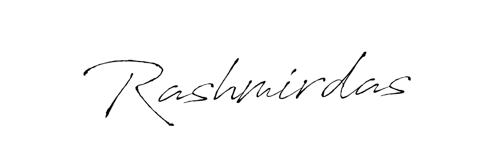 Design your own signature with our free online signature maker. With this signature software, you can create a handwritten (Antro_Vectra) signature for name Rashmirdas. Rashmirdas signature style 6 images and pictures png