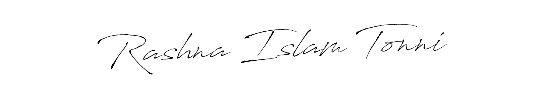 Make a beautiful signature design for name Rashna Islam Tonni. Use this online signature maker to create a handwritten signature for free. Rashna Islam Tonni signature style 6 images and pictures png