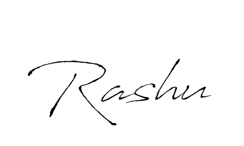Rashu stylish signature style. Best Handwritten Sign (Antro_Vectra) for my name. Handwritten Signature Collection Ideas for my name Rashu. Rashu signature style 6 images and pictures png