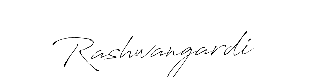 Design your own signature with our free online signature maker. With this signature software, you can create a handwritten (Antro_Vectra) signature for name Rashwangardi. Rashwangardi signature style 6 images and pictures png