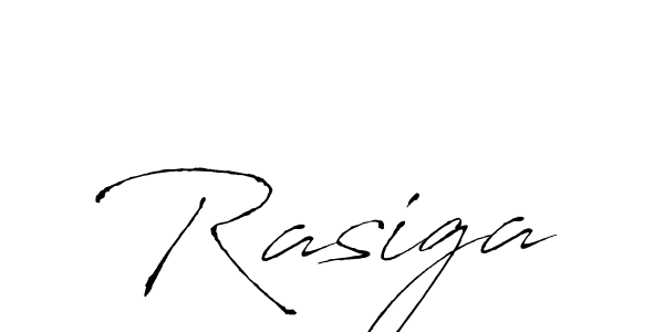 Use a signature maker to create a handwritten signature online. With this signature software, you can design (Antro_Vectra) your own signature for name Rasiga. Rasiga signature style 6 images and pictures png