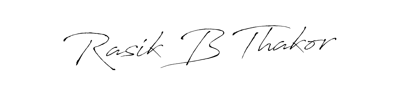 It looks lik you need a new signature style for name Rasik B Thakor. Design unique handwritten (Antro_Vectra) signature with our free signature maker in just a few clicks. Rasik B Thakor signature style 6 images and pictures png