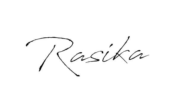 Design your own signature with our free online signature maker. With this signature software, you can create a handwritten (Antro_Vectra) signature for name Rasika. Rasika signature style 6 images and pictures png